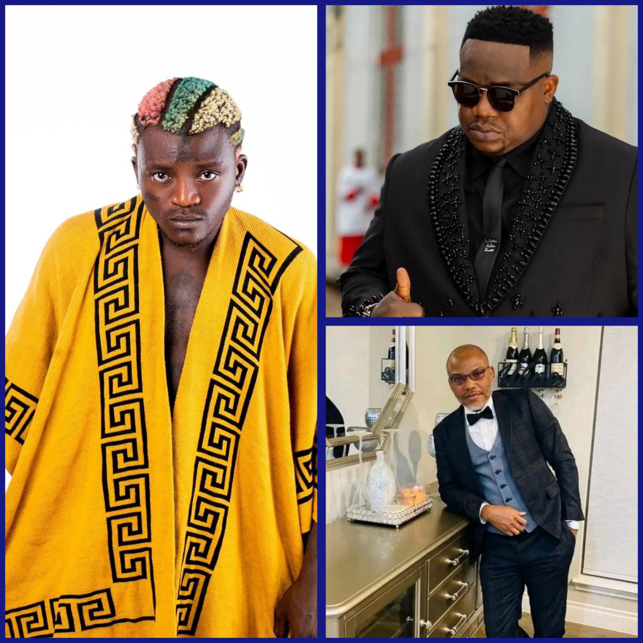 Portable Blasts Cubana Chief Priest Over Nnamdi Kanu Ultimatum