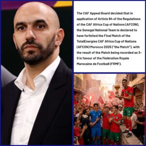 CAF Strips Senegal of AFCON Title, Awards Morocco 3-0 Victory