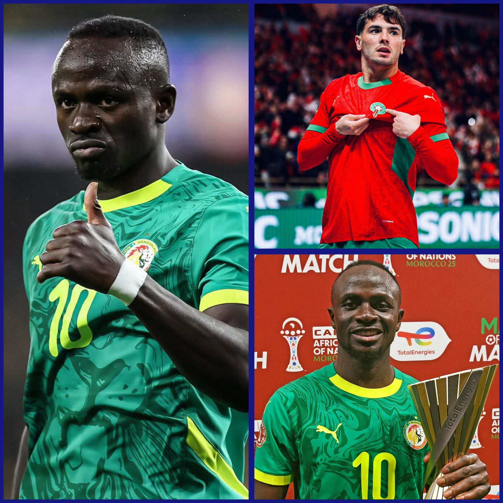 CAF Demands Sadio Mané Return AFCON Best Player Award to Give to Díaz