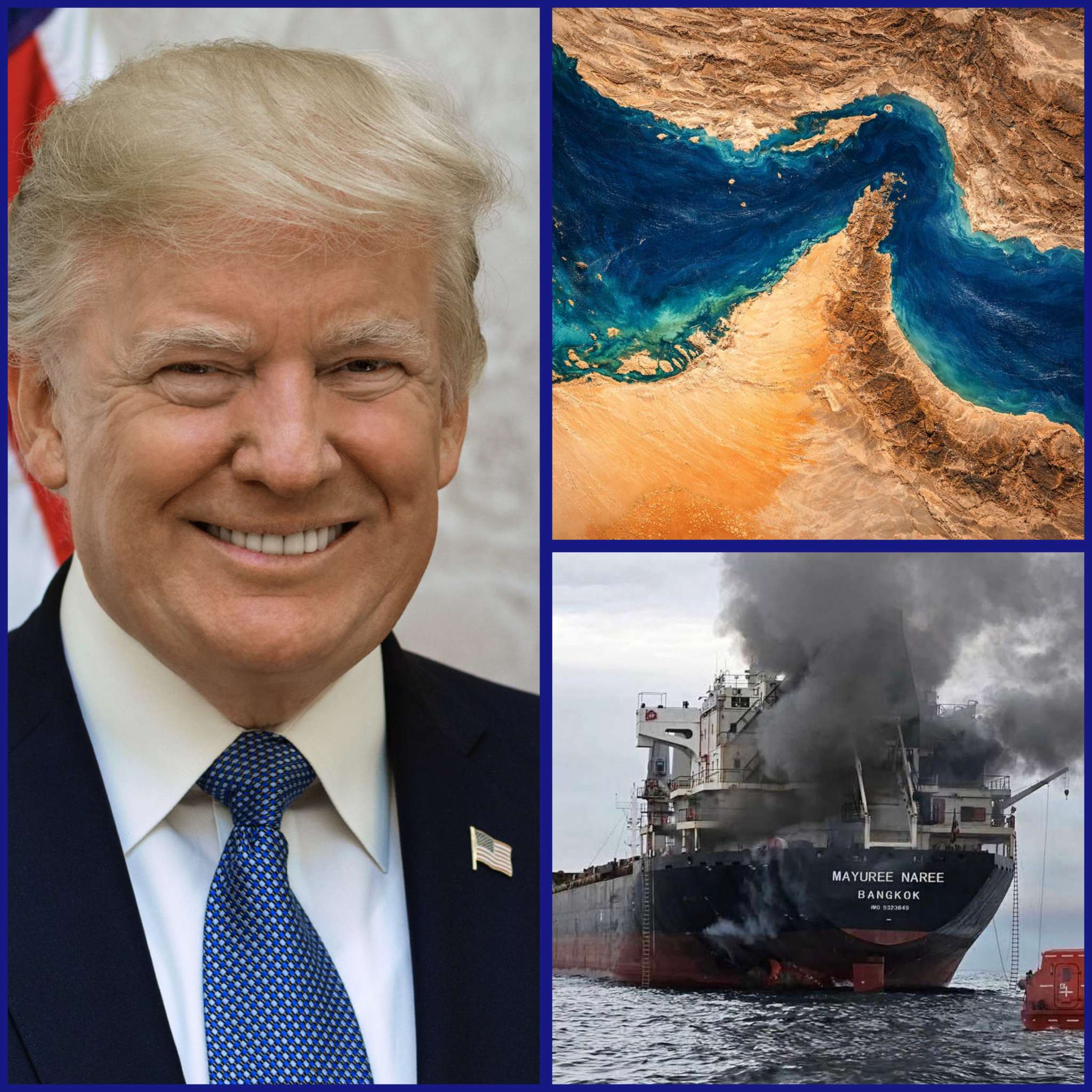 Donald Trump Urges Ships to Defy Iran, Continue Strait of Hormuz Passage