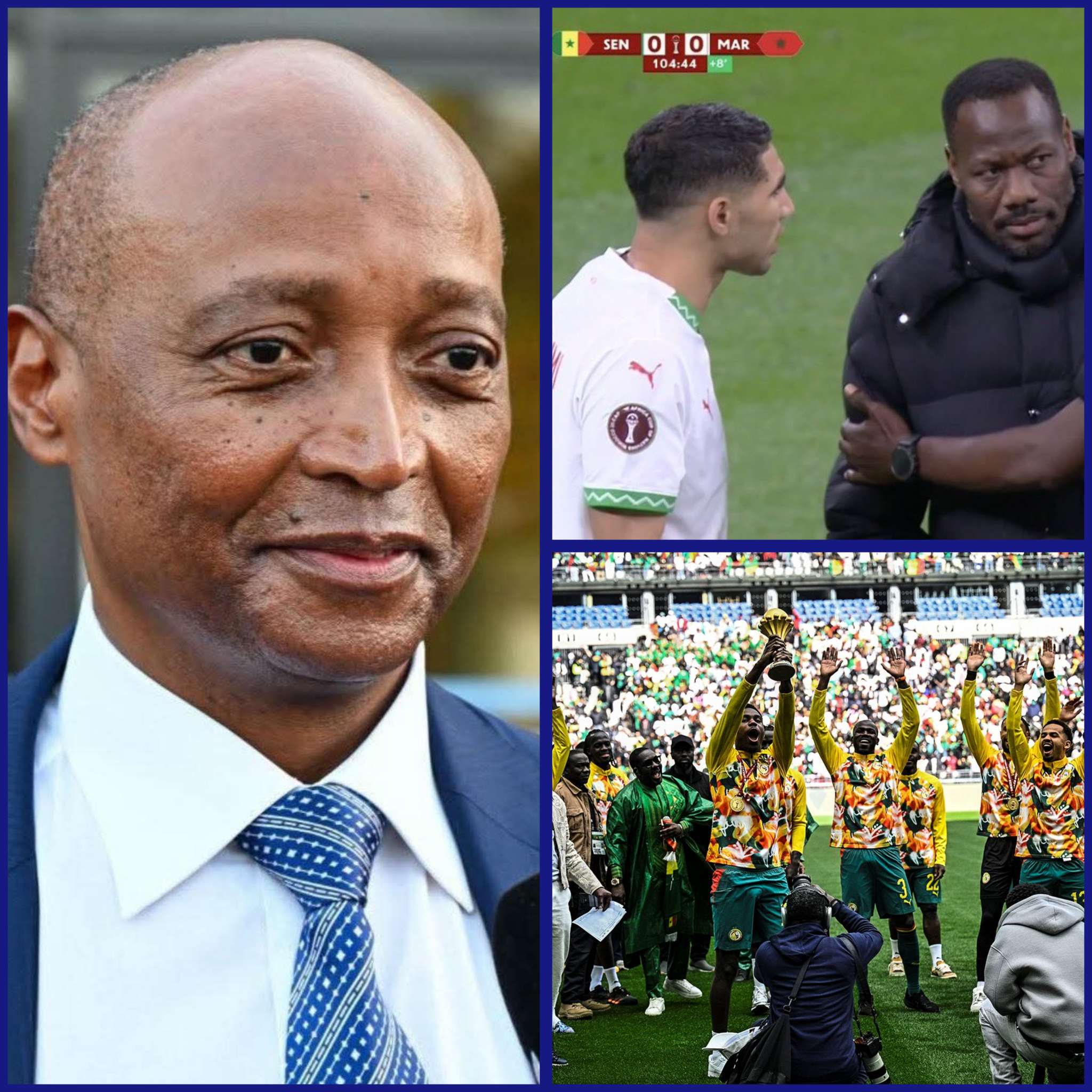 Patrice Motsepe Backs Morocco as AFCON Champions, Warns Senegal of Consequences