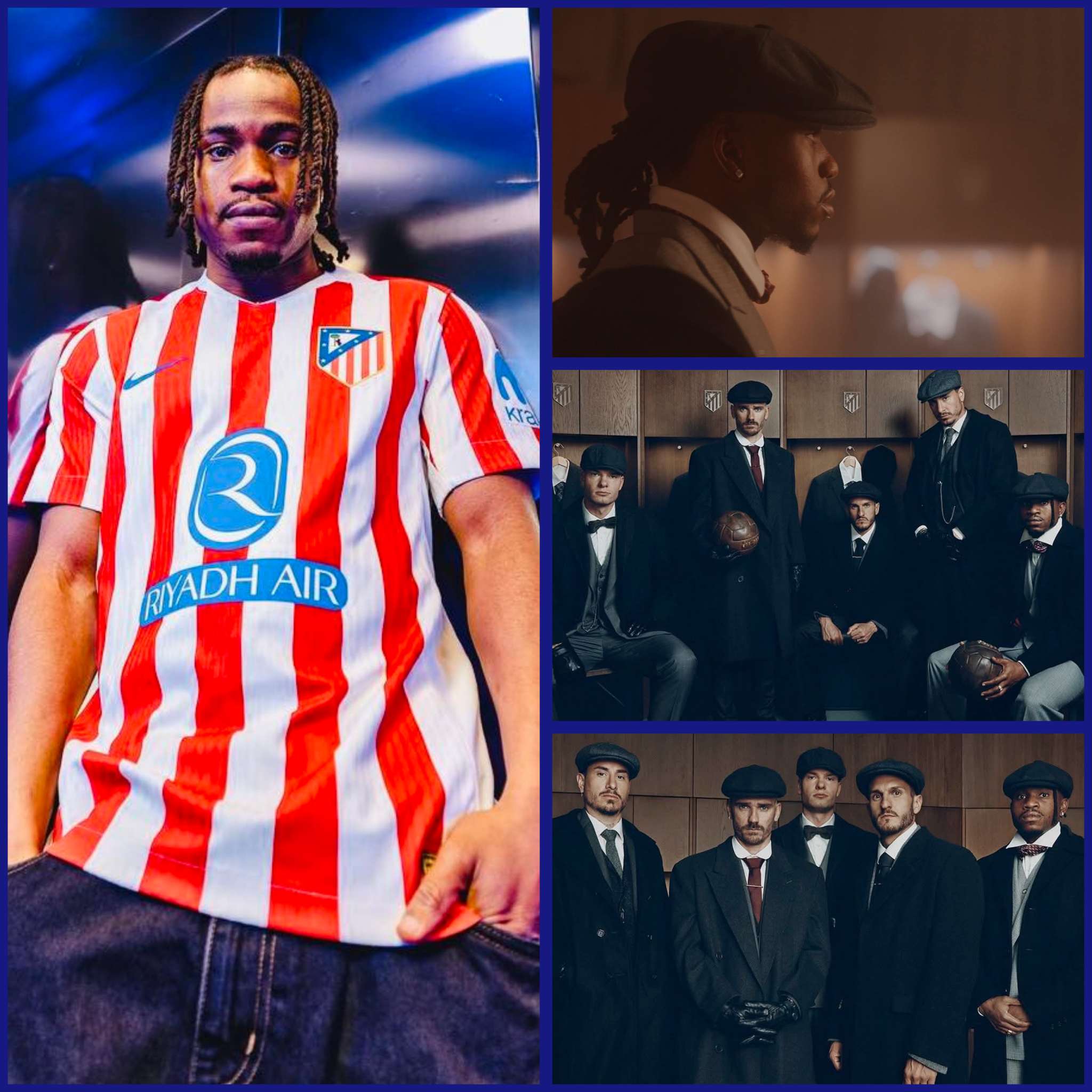 Ademola Lookman Stars in Atletico Madrid & Netflix Peaky Blinders Promo