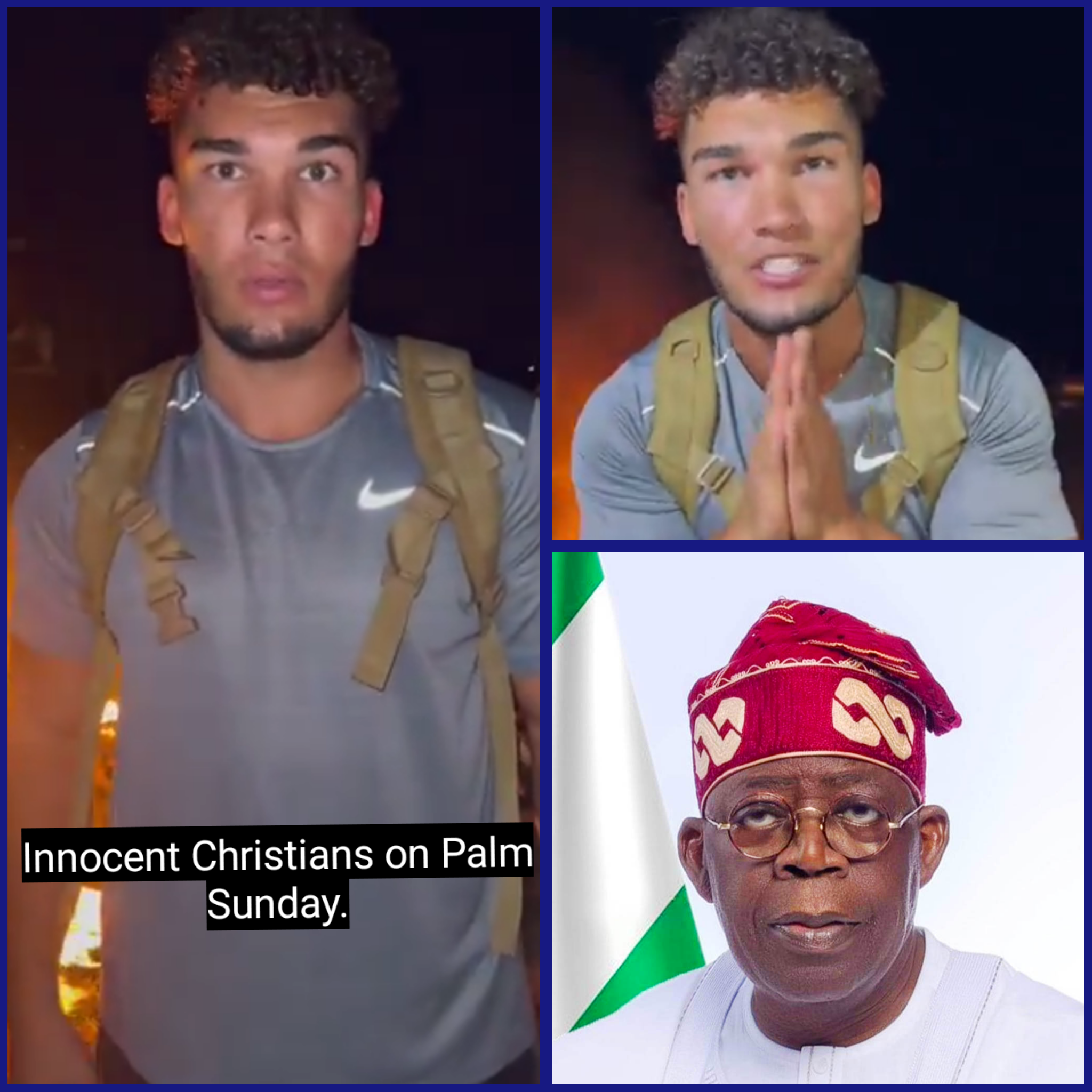 American Missionary Alex Barbir Slams Tinubu's Inaction After Palm Sunday Massacre