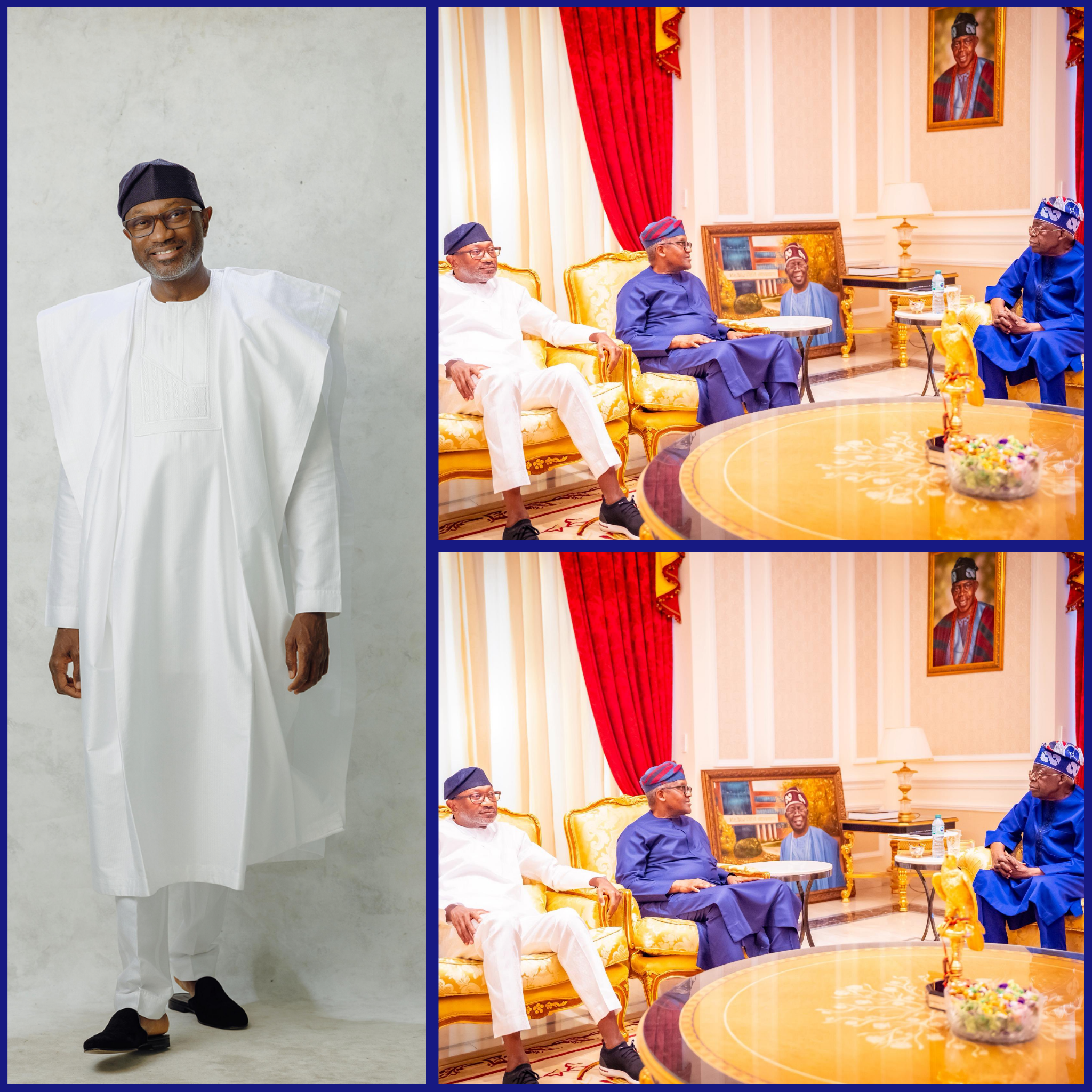 Femi Otedola Shares Easter Insight After Talks With Tinubu, Dangote