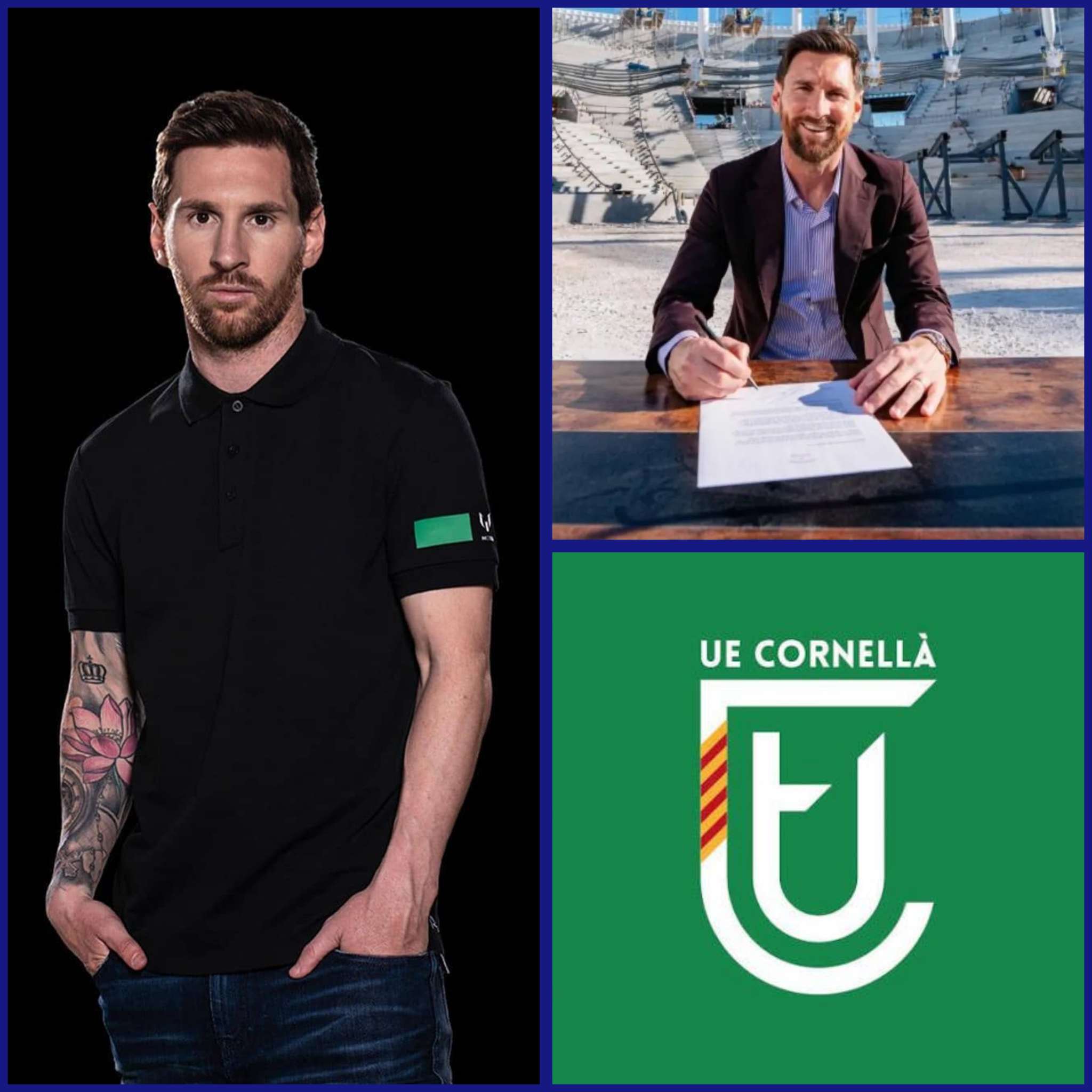 Lionel Messi Acquires Spanish Club UE Cornellà in Surprise Move