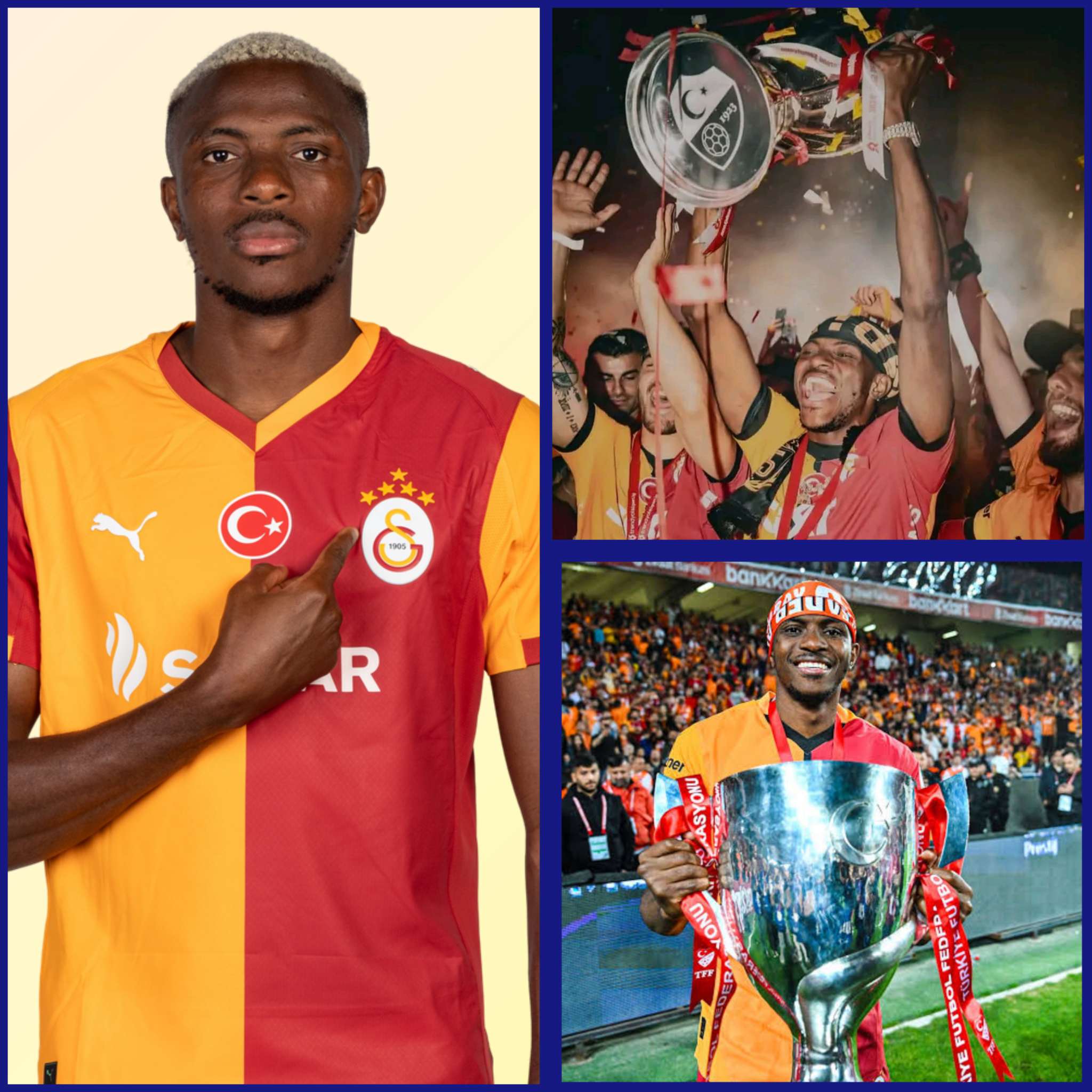 Osimhen Double Fires Galatasaray To Back To Back Title