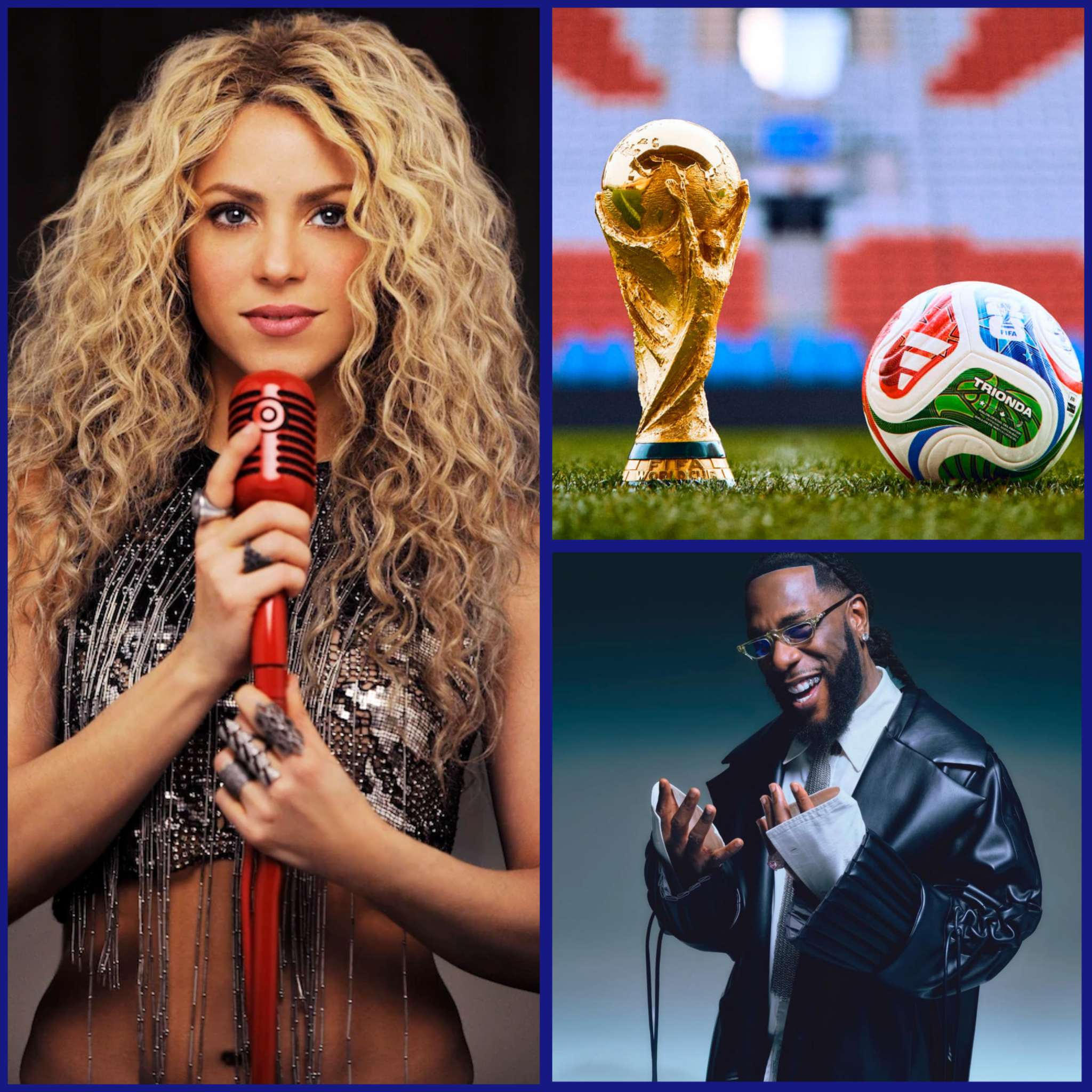 Shakira and Burna Boy's Dai Dai Announced as 2026 World Cup Anthem