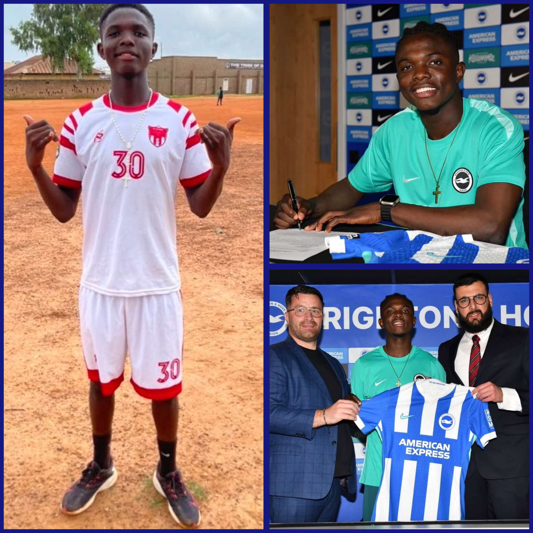 Brighton Sign Nigerian Wonderkid Zadok Yohanna in £21.5m Deal